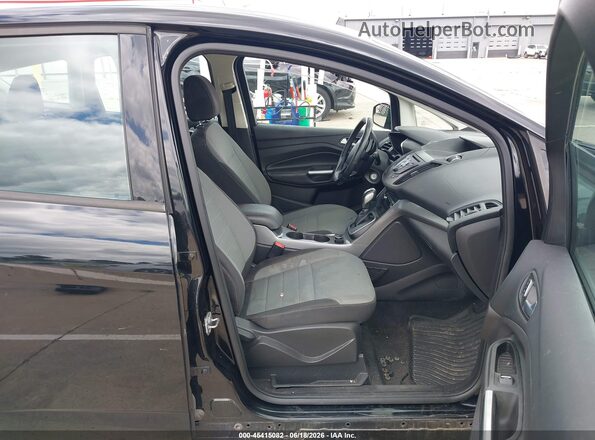 1FADP5AU1GL119511 2016 FORD C-MAX HYBRID Black წინა სალონის ხედი