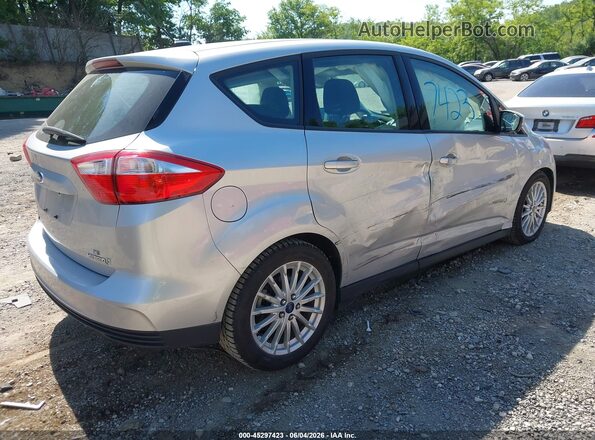 1FADP5AU6GL119231 2016 FORD C-MAX HYBRID Silver Задня права чверть
