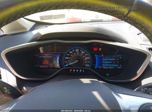 1FADP5AU6GL119231 2016 FORD C-MAX HYBRID Silver Вид задніх сидінь