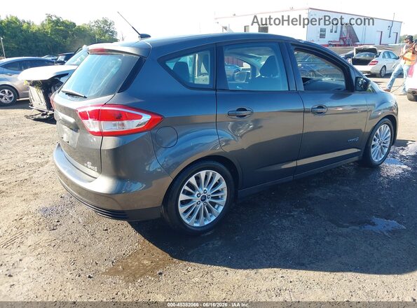 1FADP5AU6JL105899 2018 FORD C-MAX HYBRID Серый Задняя правая четверть