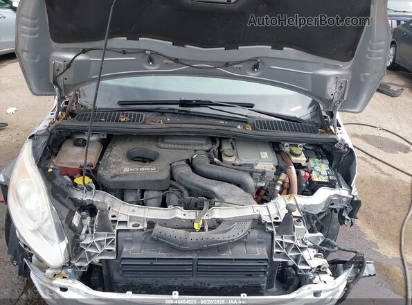 1FADP5AU7GL109114 2016 FORD C-MAX HYBRID Silver Rear view