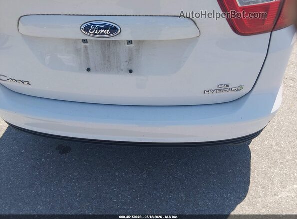 1FADP5AUXGL116249 2016 FORD C-MAX HYBRID White სალონის 360-გრადუსიანი ხედი