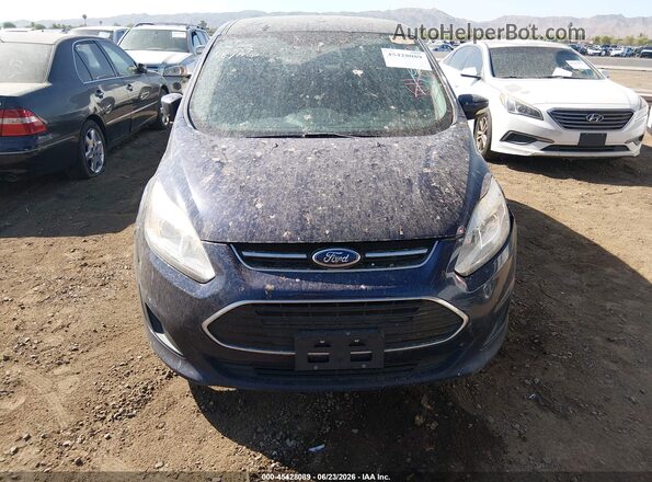 1FADP5AUXHL116849 2017 FORD C-MAX HYBRID Blue Vista del cuadro de instrumentos