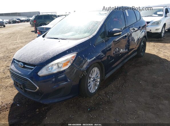 1FADP5AUXHL116849 2017 FORD C-MAX HYBRID Blue Vista frontal