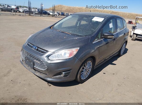 1FADP5BU0GL107476 2016 FORD C-MAX HYBRID Gray Front left