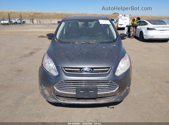 1FADP5BU0GL107476 2016 FORD C-MAX HYBRID Gray Instrument cluster view