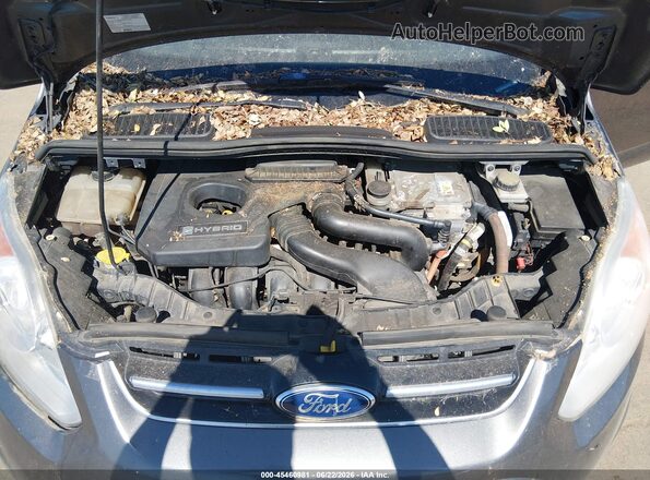 1FADP5BU0GL107476 2016 FORD C-MAX HYBRID Gray Rear view