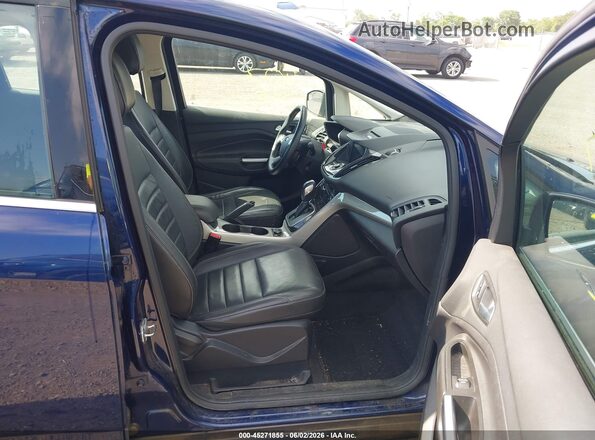 1FADP5BU4GL100319 2016 FORD C-MAX HYBRID Blue Widok wnętrza z przodu