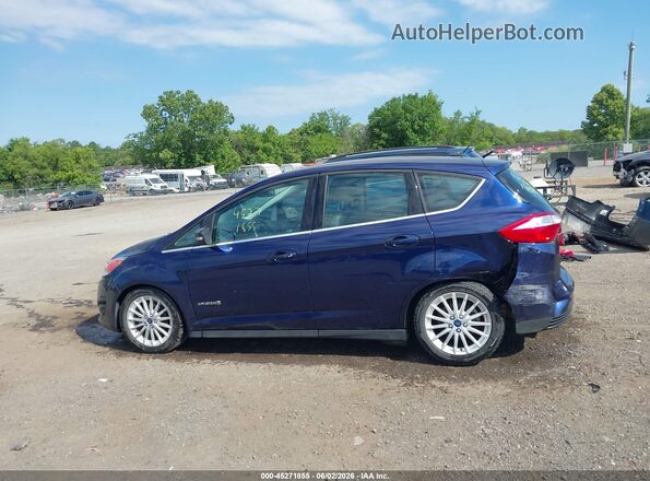 1FADP5BU4GL100319 2016 FORD C-MAX HYBRID Blue Widok wnętrza 360 stopni