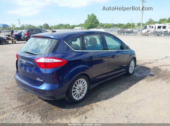 1FADP5BU4GL100319 2016 FORD C-MAX HYBRID Blue Tył prawy