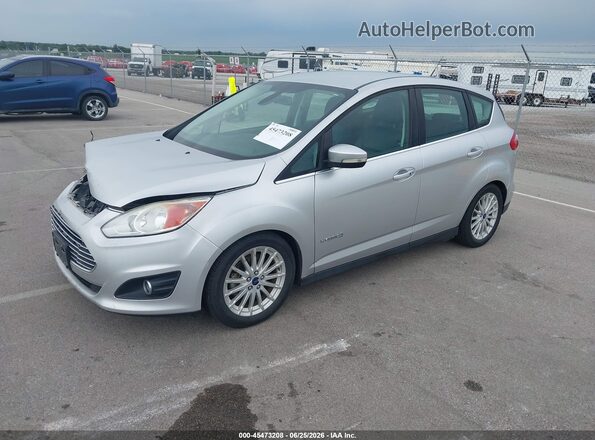 1FADP5BU4GL110655 2016 FORD C-MAX HYBRID Серебряный Передняя левая четверть