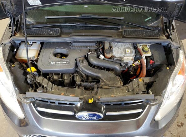 1FADP5BU5GL100202 2016 FORD C-MAX Charcoal ძრავის განყოფილების ხედი