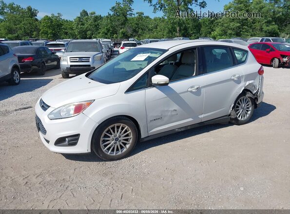 1FADP5BU6GL113671 2016 FORD C-MAX HYBRID White წინა მარცხენა ხედი სამი მეოთხედიდან