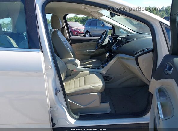 1FADP5BU6GL113671 2016 FORD C-MAX HYBRID White წინა სალონის ხედი