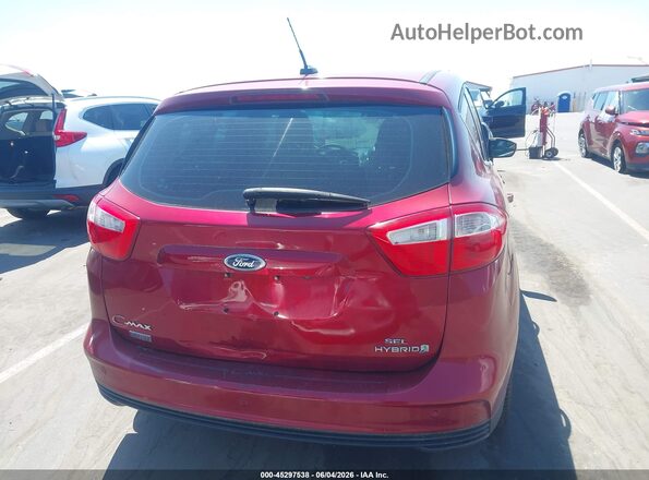 1FADP5BU9GL107069 2016 FORD C-MAX HYBRID Red 