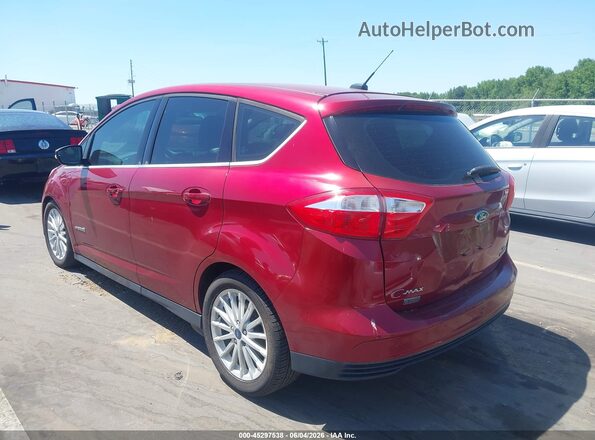 1FADP5BU9GL107069 2016 FORD C-MAX HYBRID Red Trasero izquierdo