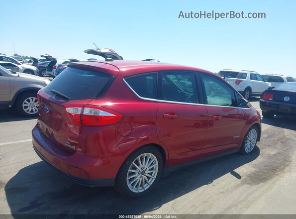 1FADP5BU9GL107069 2016 FORD C-MAX HYBRID Red Trasero derecho