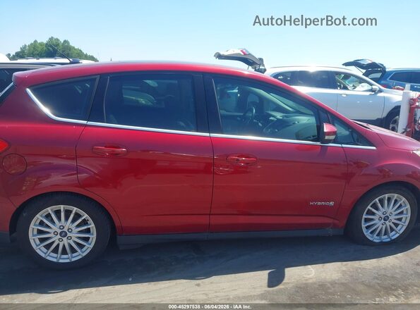 1FADP5BU9GL107069 2016 FORD C-MAX HYBRID Red Vista interior trasera