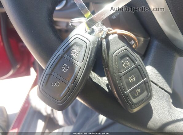 1FADP5BU9GL107069 2016 FORD C-MAX HYBRID Red Vista del salpicadero