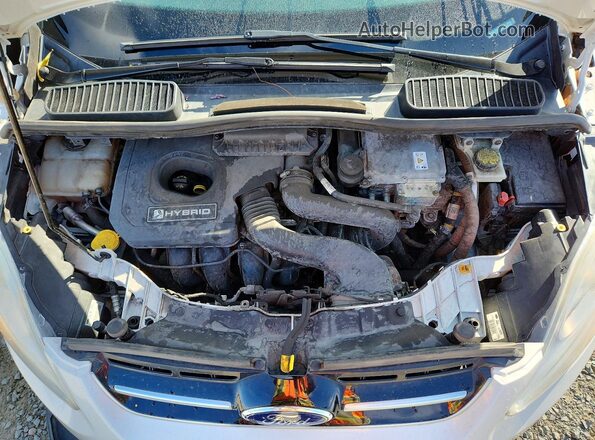 1FADP5BU9GL114099 2016 FORD C-MAX White Widok wnętrza z tyłu