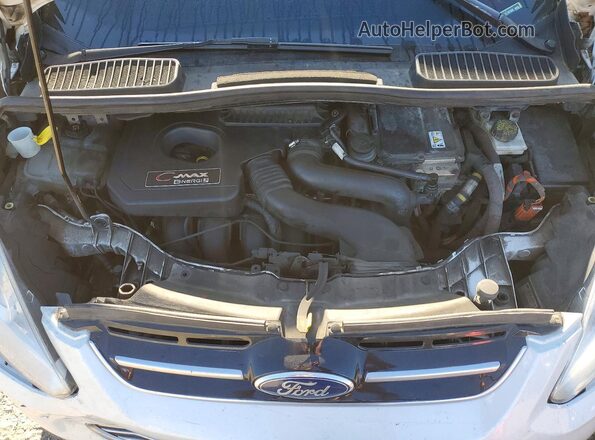 1FADP5CU1GL107680 2016 FORD C-MAX White Вид задньої частини салону