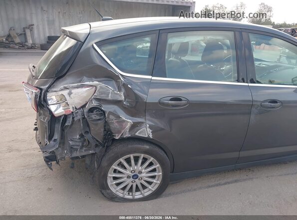 1FADP5CU1GL109252 2016 FORD C-MAX ENERGI Gray Widok wnętrza z tyłu