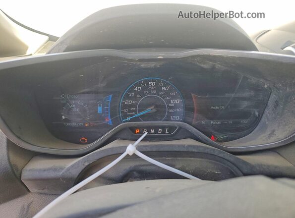 1FADP5CU2GL109311 2016 FORD C-MAX White Widok zestawu wskaźników
