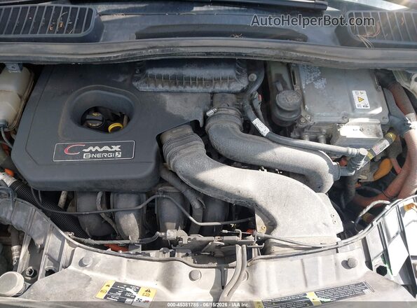 1FADP5CU3GL110435 2016 FORD C-MAX ENERGI Black Widok z tyłu