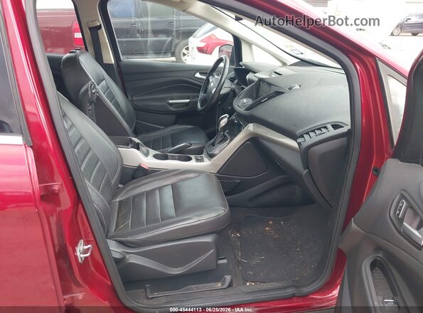 1FADP5CU4GL112680 2016 FORD C-MAX ENERGI Red Widok wnętrza z przodu