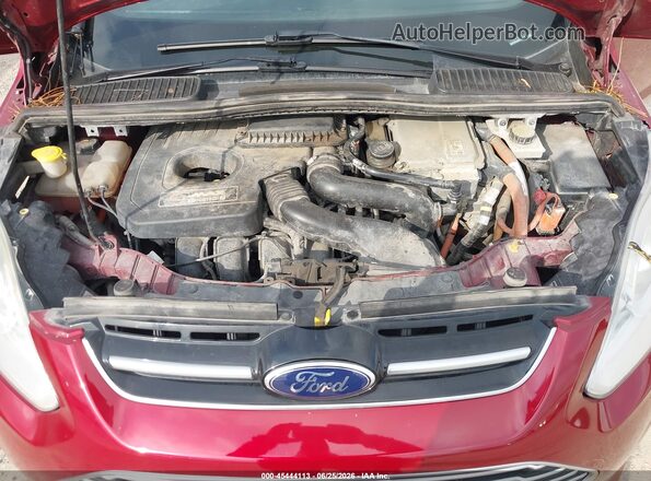 1FADP5CU4GL112680 2016 FORD C-MAX ENERGI Red Widok z tyłu