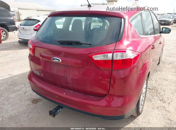 1FADP5CU4GL112680 2016 FORD C-MAX ENERGI Red Widok wnętrza 360 stopni