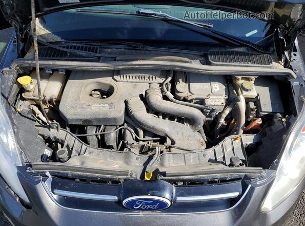 1FADP5CU8GL112570 2016 FORD C-MAX Gray Rear interior view