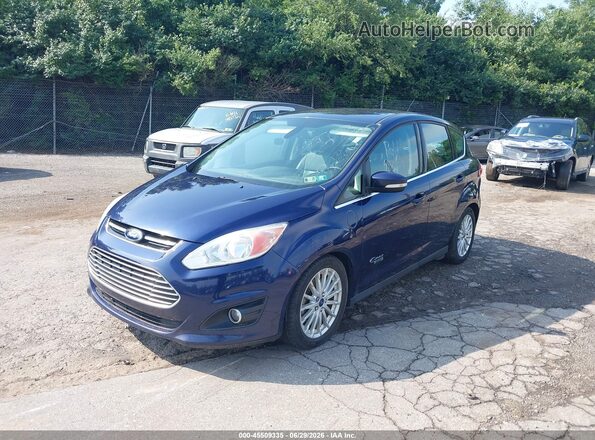1FADP5CU9GL118815 2016 FORD C-MAX ENERGI Blue წინა მარცხენა ხედი სამი მეოთხედიდან