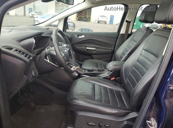 1FADP5DU0HL118718 2017 FORD C-MAX Blue Vista interior delantera