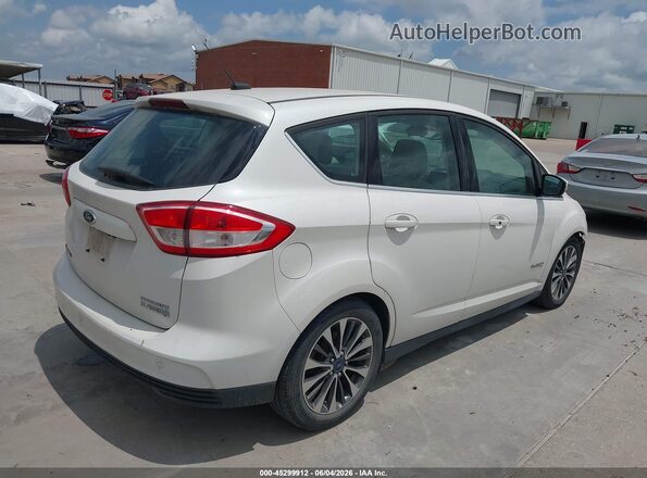1FADP5DU4HL109035 2017 FORD C-MAX HYBRID White Rear right
