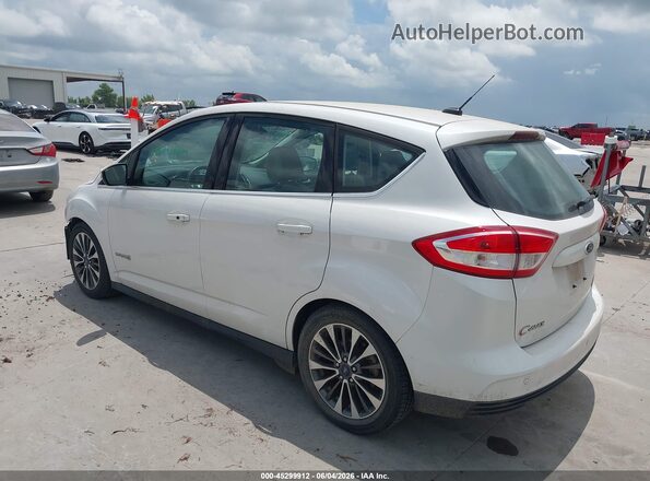 1FADP5DU4HL109035 2017 FORD C-MAX HYBRID White Rear left