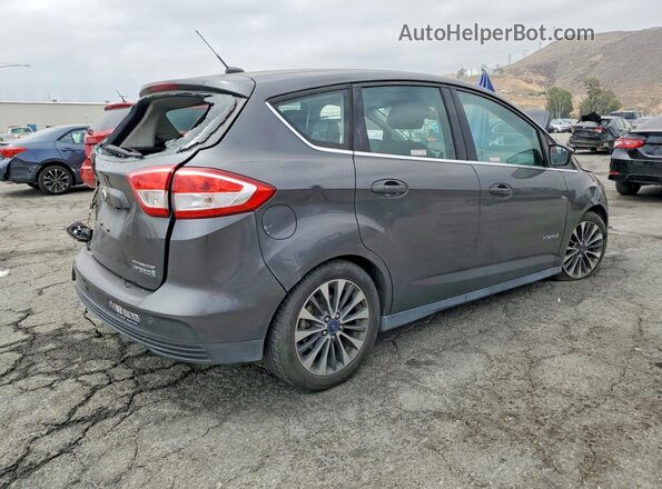 1FADP5DU5HL104491 2017 FORD C-MAX Серый Задняя правая четверть
