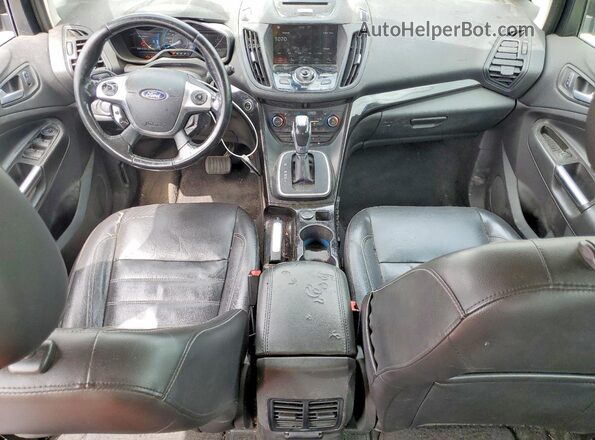 1FADP5DU5HL104491 2017 FORD C-MAX Серый Вид панели приборов