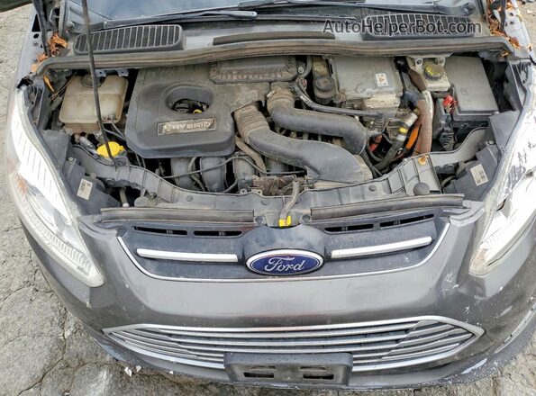 1FADP5DU5HL104491 2017 FORD C-MAX Серый Вид задней части салона
