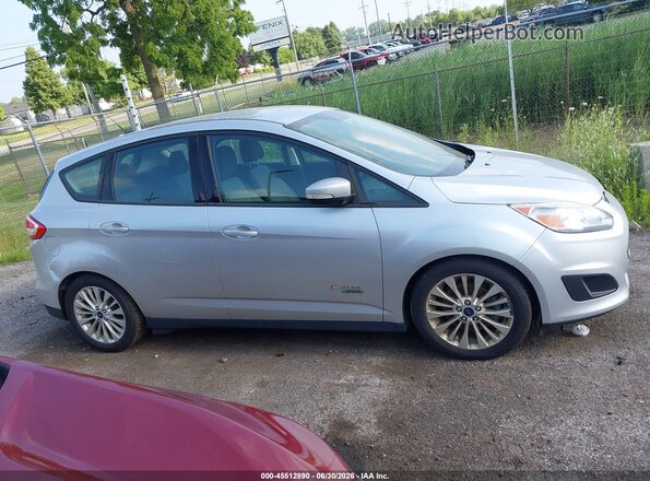 1FADP5EU0HL109581 2017 FORD C-MAX ENERGI Silver Vista interior trasera