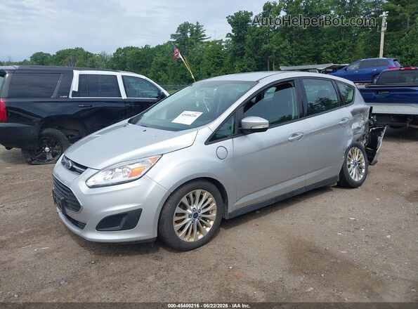 1FADP5EU2HL107394 2017 FORD C-MAX ENERGI Silver წინა მარცხენა ხედი სამი მეოთხედიდან