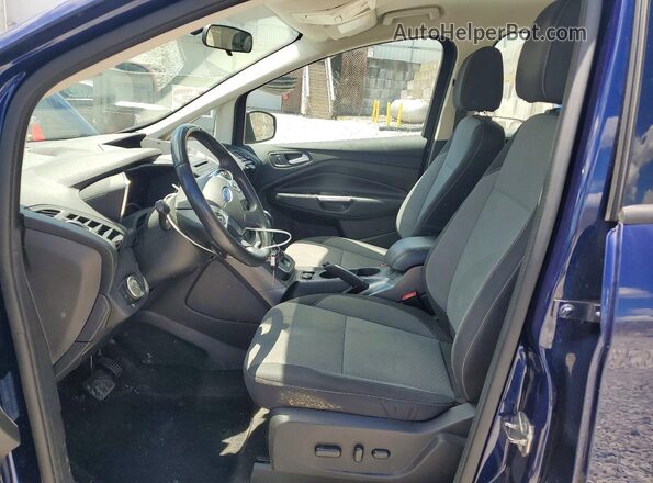 1FADP5EU2HL111896 2017 FORD C-MAX Blue Front interior view