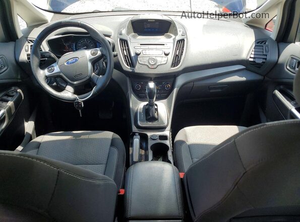 1FADP5EU2HL111896 2017 FORD C-MAX Blue Dashboard view