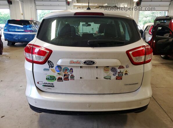 1FADP5FU0HL107697 2017 FORD C-MAX White Rear view
