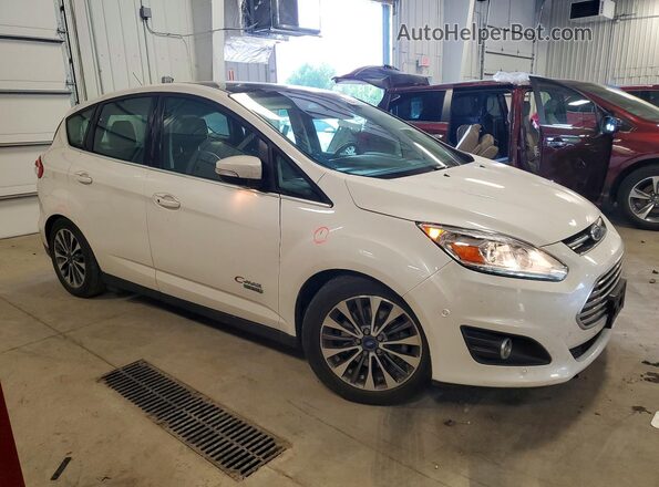1FADP5FU0HL107697 2017 FORD C-MAX White Front right