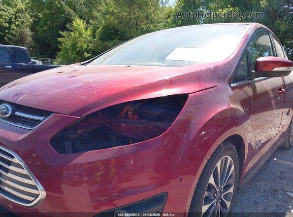 1FADP5FU1HL101343 2017 FORD C-MAX ENERGI Red 