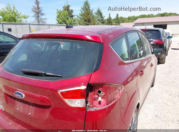 1FADP5FU1HL101343 2017 FORD C-MAX ENERGI Red 