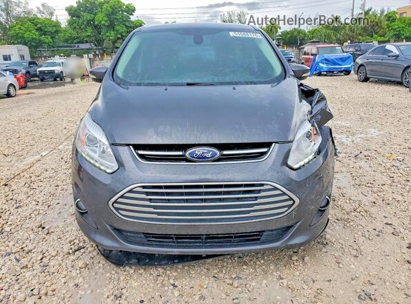 1FADP5FU4HL100123 2017 FORD C-MAX Серый Вид спереди