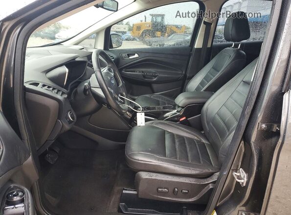 1FADP5FU4HL100123 2017 FORD C-MAX Серый Вид салона спереди