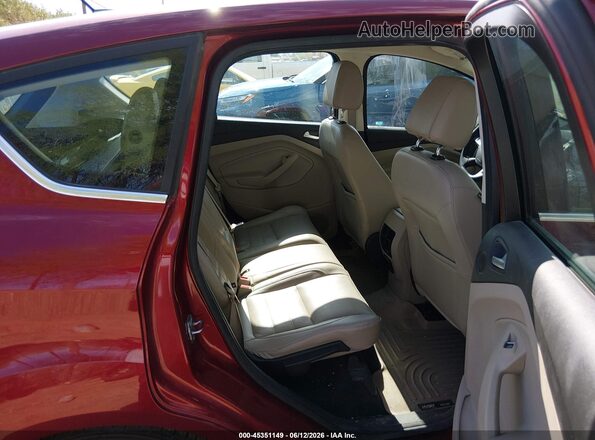1FADP5FU5HL110384 2017 FORD C-MAX ENERGI Red Vista de la etiqueta del VIN